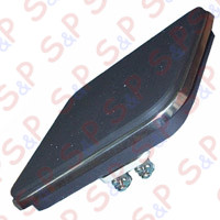 PIASTRA ELETTRICA 220X220mm 2600W 230V