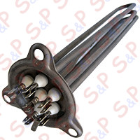 RESISTENZA 230V 6000W C/FLANGIA