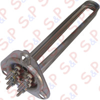 RESISTENZA 3KW 230/380V L=260MM