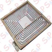 RESISTENZA RADIANTE 300X300MM 4000W 380V