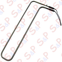 RESISTENZA SBRINAMENTO 220/50 400W  INOX 321 L=100