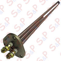 RESISTENZA TRE ELEMENTI FL. PAVONI LSF57 5500W 230V GUAINA TERM. 3 GR MARCFI (ATT. DADI)