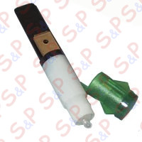 LAMPADA SPIA D.10 VERDE SILANOS 230V