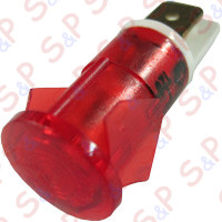 SEGNALATORE LUMINOSO ROSSO D.12 F 230V