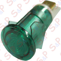 SEGNALATORE LUMINOSO VERDE D.12 F 230V