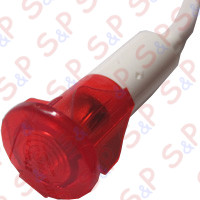 SPIA ROTONDA ROSSA D. 10 250V L=200