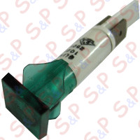 SPIA QUADRATA VERDE D. 10 250V