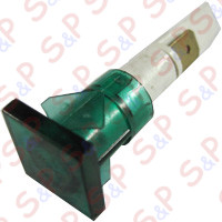 SPIA QUADRATA VERDE D. 12 250V