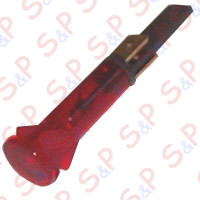 LAMPADA SPIA ROSSA 230V