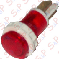 RED LIGHT D.12MM 250V