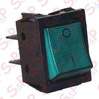 DEVIATORE BIPOL.LUM.VERDE O-1