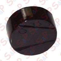 TASTO TONDO LISCIO NERO