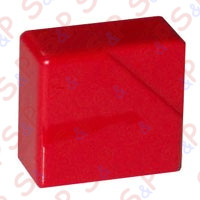 RED ROUND SMOOTH PUSH-BUTTON