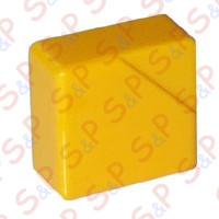 TASTO QUADRO LISCIO GIALLO