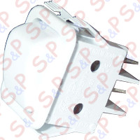 INTERRUTTORE BIPOLARE BIANCO NON LUMINOSO