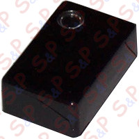 TASTO DOMINO RETTANGOLARE C/SEGN. NERO