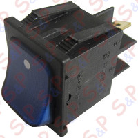 INTERRUTORE LUMINOSO BLU 5 CNT