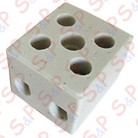 STEATITE CLAMP 2X4MMQ 450V