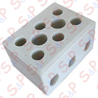 STEATITE CLAMP 3X4MMQ 450V