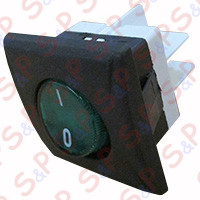 "INTERRUTTORE LUMINOSO; VERDE; 0-I"