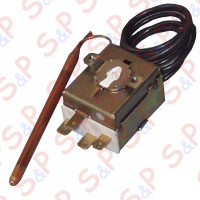 TERMOSTATO VASCA FISSO 55°  IME MONOFASE -SENSORE Ø 6,5x95mm CAPILLARE 1000mm