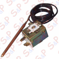 TERMOSTATO 90° A VITE MONOFASE - SENSORE Ø 6,5X95 mm CAPILLARE 1500mm