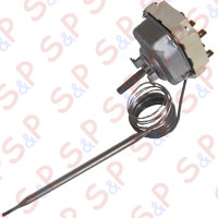 TERMOSTATO 50-350°C TRIFASE - SENSORE Ø 3X226 mm CAPILLARE 1500mm