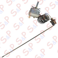 TERMOSTATO 50-250° MONOFASE A.PO - SENSORE Ø 3X228 mm CAPILLARE 1250mm