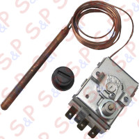 TERMOSTATO 110° MONOFASE SICUREZZA - SENSORE Ø 5,5X130 mm CAPILLARE 1000mm