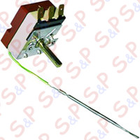 KIT TERMOSTATO 50/300° C LAINOX MONOFASE -SENSORE  Ø 3,1X160mm CAPILLARE 1200mm