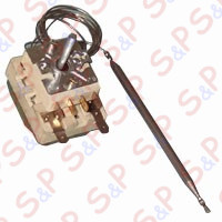 TERMOSTATO 30-110° MONOFASE A.PO 32Z9270 - SENSORE Ø 6X115 mm CAPILLARE 890mm