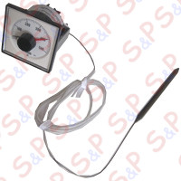 TERMOSTATO TQ60 0/500° FERMO 400° MONOFASE - SENSORE Ø 8X145 mm CAPILLARE 1100mm
