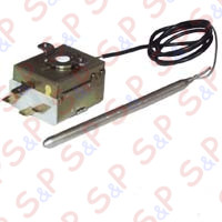 TERMOSTATO BOILER TR711 Tf-83° MONOFASE  - SENSORE Ø 6,5X115 mm CAPILLARE 620mm