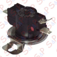 TERMOSTATO BIMETALLICO 2 CONTATTI LASA NO 35-46° / NC 52-60°