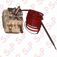 TERMOSTATO 50-310°C MONOFASE - SENSORE Ø 4X128 mm CAPILLARE 1500mm