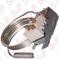 TERMOSTATO -19,5°C/-1°C EVAPORATORE - SENSORE Ø 8,8X37,7 mm CAPILLARE 1450mm (K22 L1074)
