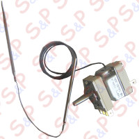 TERMOSTATO C/COMMUTAT. 62-189°C MONOFASE EGO 55.19632.030 - SENSORE Ø 4X120mm CAPILLARE 700mm