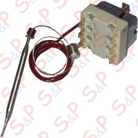 TERMOSTATO 232° TRIFASE SICUREZZA - SENSORE Ø 6X95 mm CAPILLARE 800mm