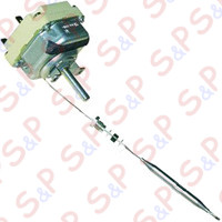 TERMOSTATO 30-110° TRIFASE M9X1 - SENSORE Ø 6X140mm CAPILLARE 1500mm
