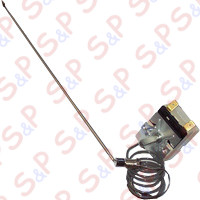 TERMOSTATO 60-215°C MONOFASE 16A FAGOR  - SENSORE Ø 3X200mm CAPILLARE 850mm