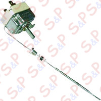 TERMOSTATO 30-90°C  MONOFASE - SENSORE Ø 6X130mm CAPILLARE 2500mm