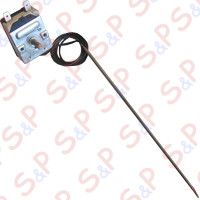 TERMOSTATO REGOLAZIONE TR/711-N/SPST 60-220°C 230V-SENSORE Ø3,5X190mm CAPILLARE 600mm
