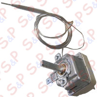 THERMOSTAT 60-200°C SINGLE PHASE - SENSOR Ø 6X78 mm CAPILLARY 800mm