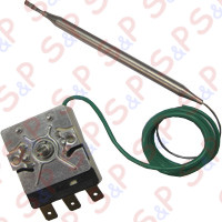 TERMOSTATO 29-83° MONOFASE - SENSORE Ø 6X115 mm CAPILLARE 870mm