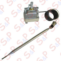 TERMOSTATO 30-90°C 230V  MONOFASE SENSORE Ø 6X130mm CAPILLARE 890mm