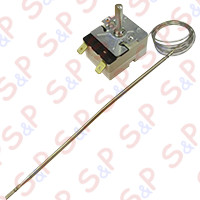 TERMOSTATO 50-320°C MONOFASE  PIASTRA - SENSORE Ø 3X160 mm CAPILLARE 870mm