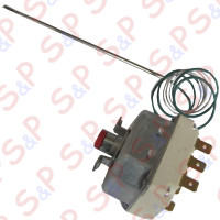 SALVARES. EGO 3 POLI UL 187°C  TRIFASE - SENSORE Ø 4X125mm CAPILLARE 1000mm