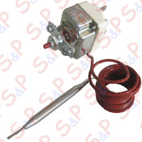 THERMOSTAT 250°C 230V SINGLE PHASE SAFETY - SENSOR Ø 6X87 mm CAPILLARY 1500mm