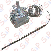 TERMOSTATO 50-204°C MONOFASE SENSORE Ø 4X88mm CAPILLARE 600mm