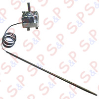 TERMOSTATO 50-400°C MONOFASE MF4+5+8+10 - SENSORE Ø 4X230mm CAPILLARE 900mm